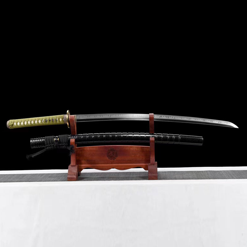 green dragon（T10 forged earth-covered burning blade）katana