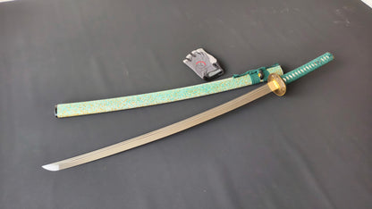 Green Goblin（Spring steel forging process）katana(B25)