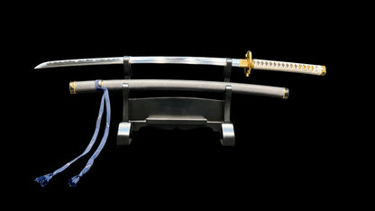 Yamato Katana, Devil May Cry 5 Vergil Sword, Full Tang 5160 Spring Steel Forged Sharp Blade