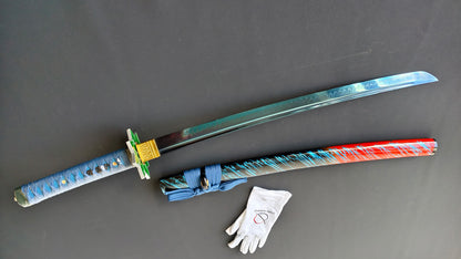 Big blue devil，katana,(A58)