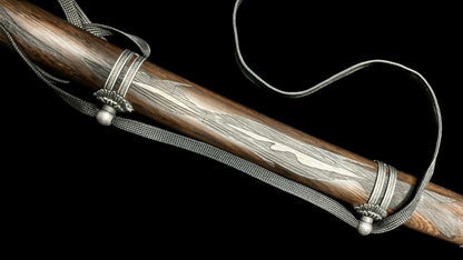 Sekiro Shadows Die Twice Undying Blade, Bite the Moon & Open Gate Katana, Full Tang Forged 5160 Spring Steel, Sharp Blade, Vintage Finished Version