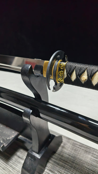 Cyclone Demon (Spring Steel Forged Craft) Very Sharp,,katana