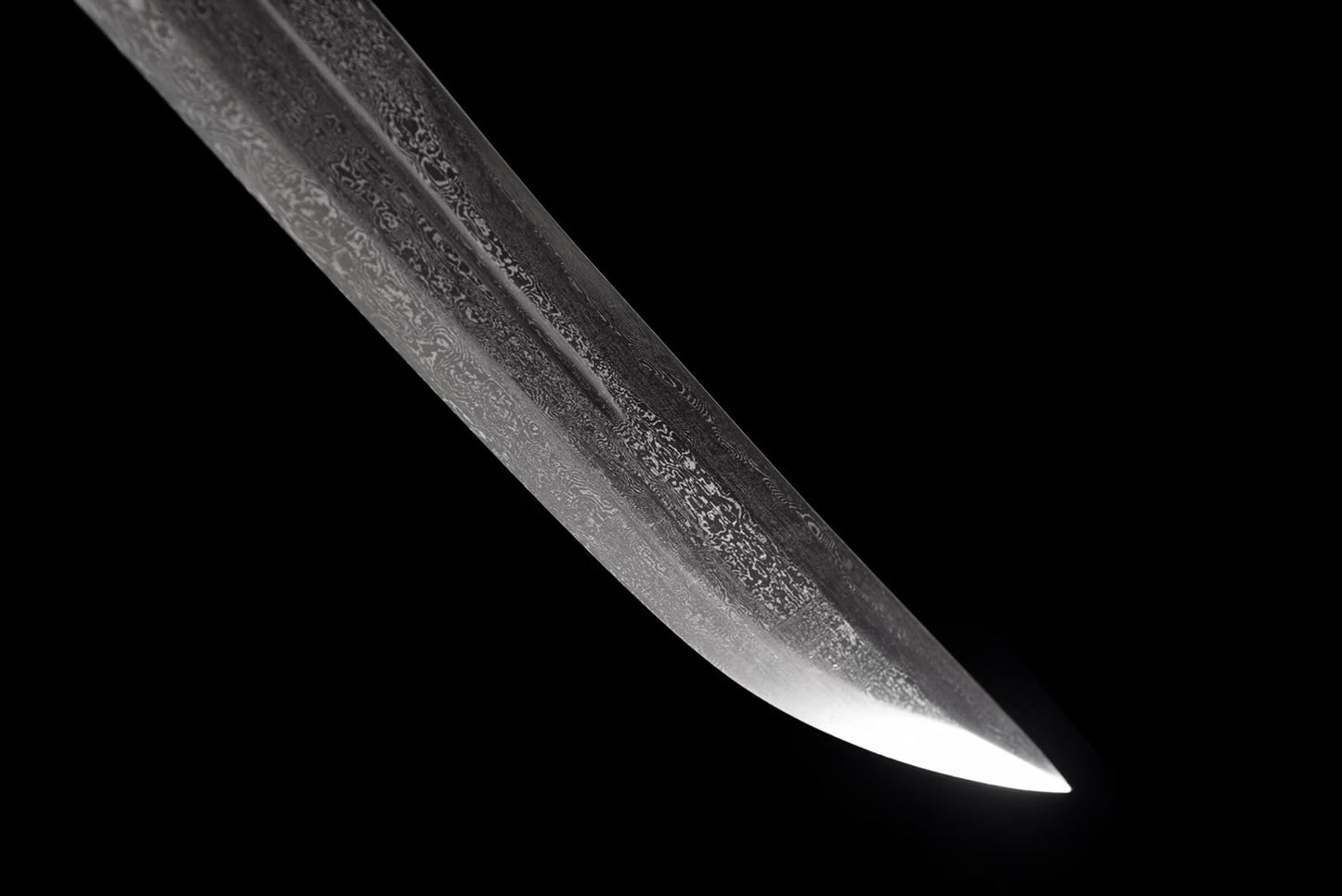 Patterned steel forging process mahogany sheath lion king knife waist knife integrated handle
