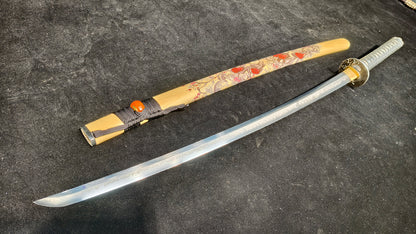 T10（Covered with soil and burned to create the blade's special pattern）katana