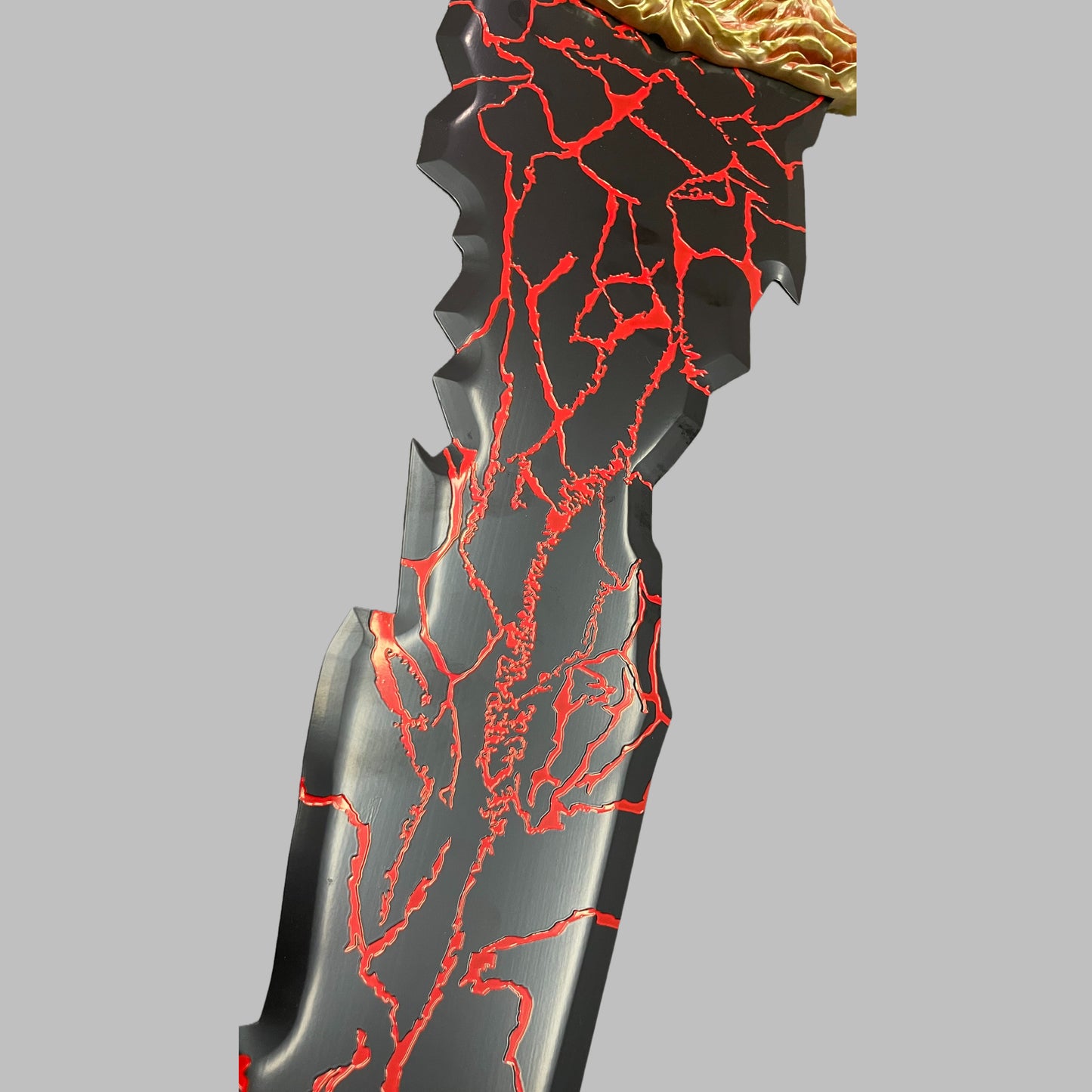 Black Sword (Stainless Steel) Blunt blade; unsharpened.