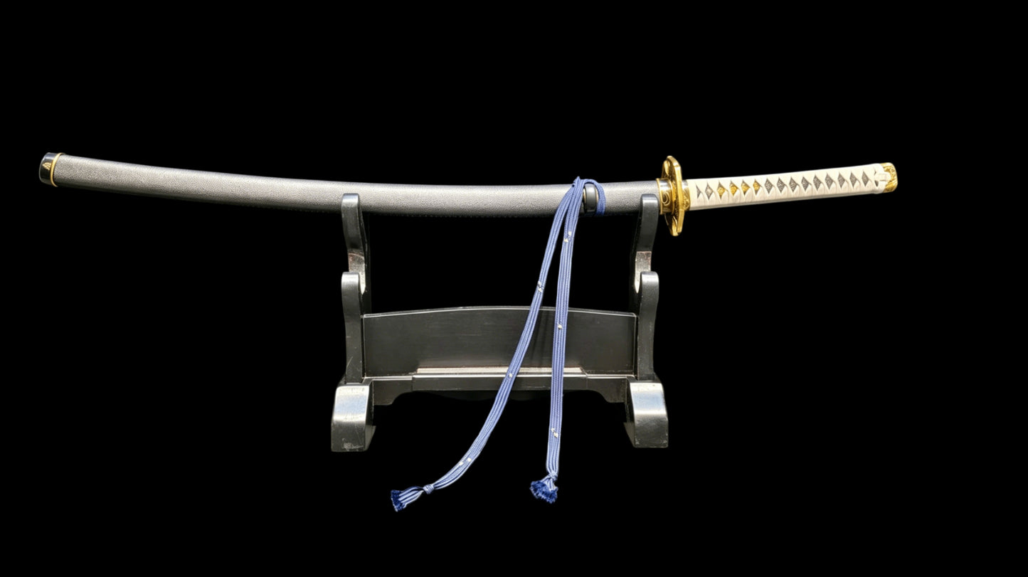 Yamato Katana, Devil May Cry 5 Vergil Sword, Full Tang 5160 Spring Steel Forged Sharp Blade