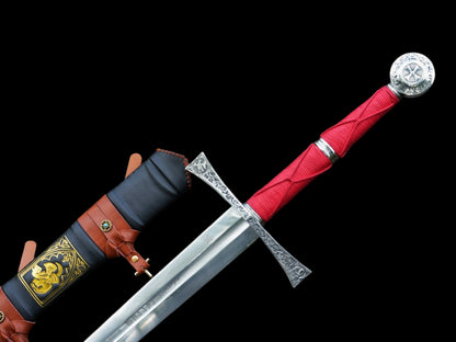 Four Preachers Longsword (forged from 60Si2Cr steel)
