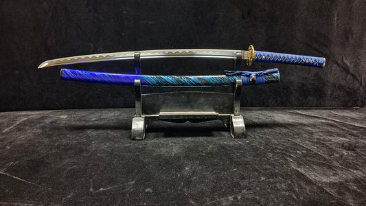 Blue Venerable（Spring steel forging process）katana,(B41)