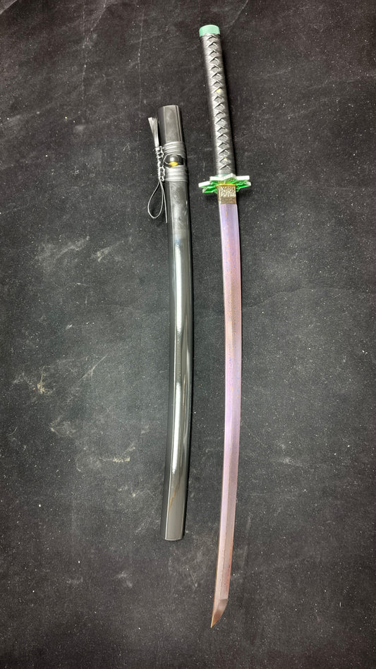 (Patterned steel forging process) katana