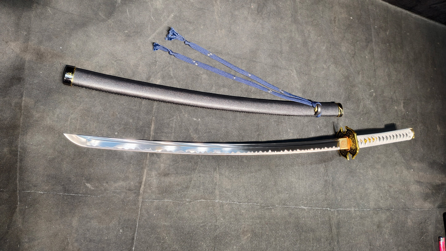 Devil May Cry，Yamato (spring steel) forged katana is very sharp,katana