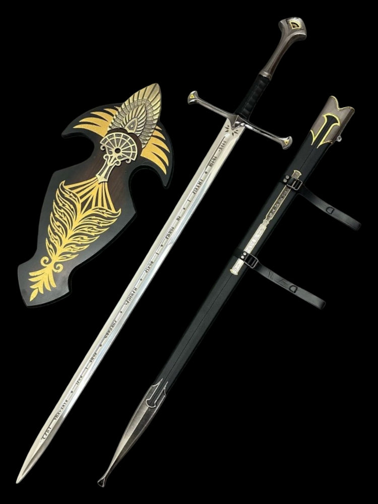Narsil Holy Sword (Stainless Steel) — Blunt Blade (Unsharpened) — Wall Decoration Sword