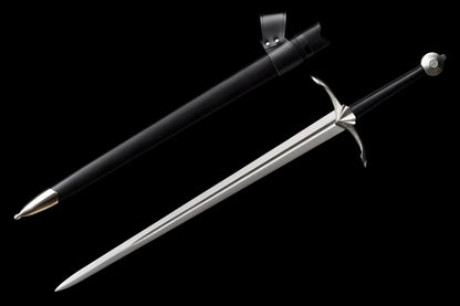Aragorn's Two-Handed War Sword (Forged from 60Si2Mn Steel)