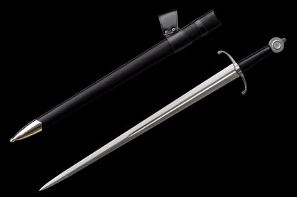 Crusader Knight One-Handed Sword: Holy Light Sword (Forged with 60Si2Mn)