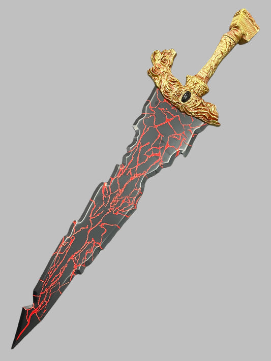 Black Sword (Stainless Steel) Blunt blade; unsharpened.