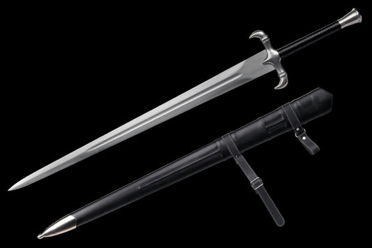 Holy Dragon Sword Two-Handed Sword (Forged from 60Si2Mn)