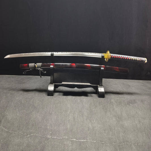 red feather warrior（Medium carbon steel forging process）katana