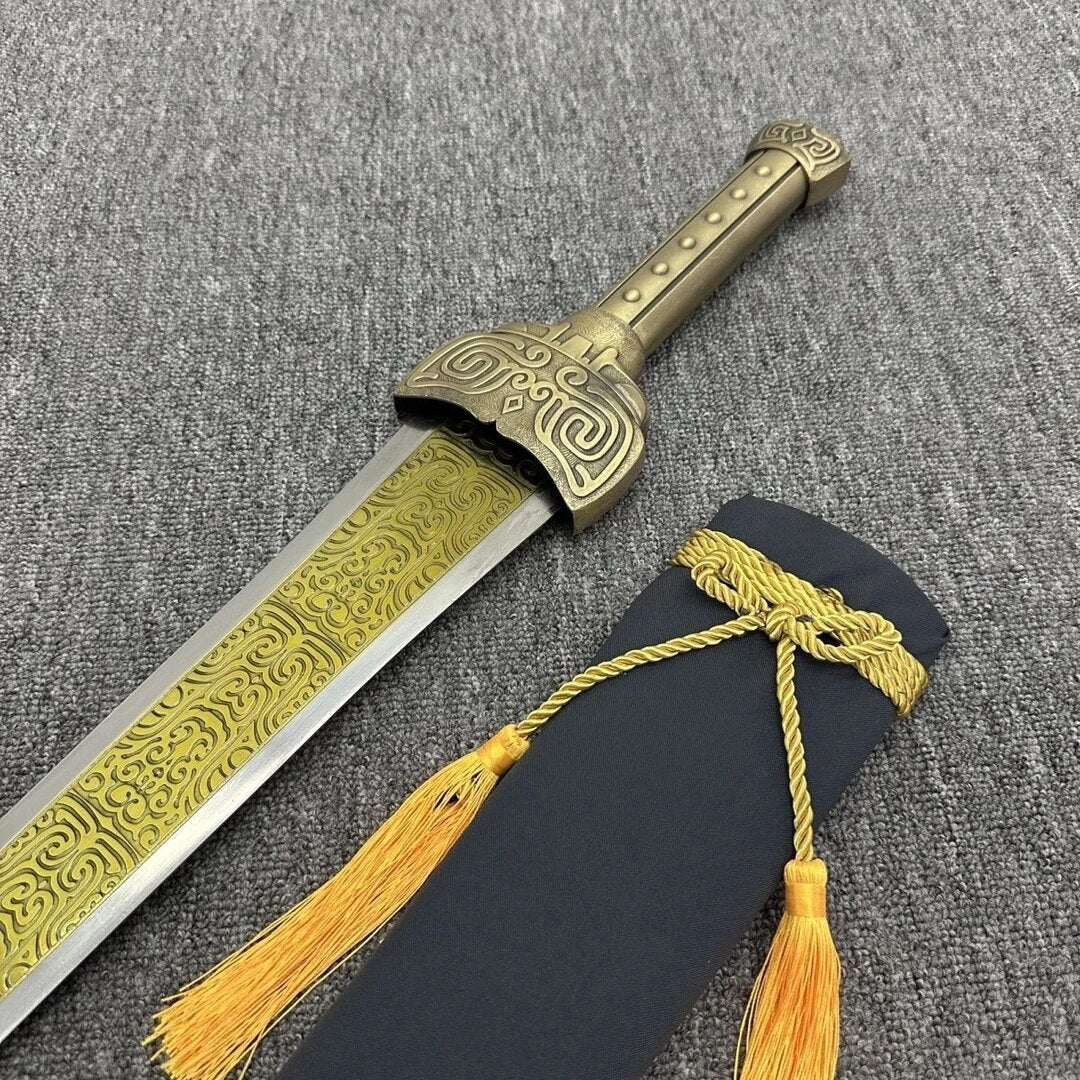 Emperor's Sword (High-Manganese Steel) — Blunt Blade (Unsharpened)