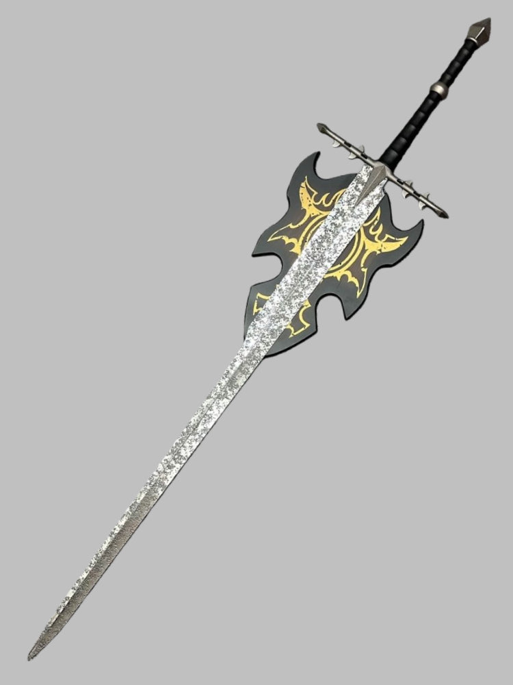 Sorcerer King's Sword (Stainless Steel) Blunt blade; unsharpened.