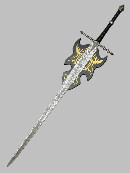 Sorcerer King's Sword (Stainless Steel) Blunt blade; unsharpened.