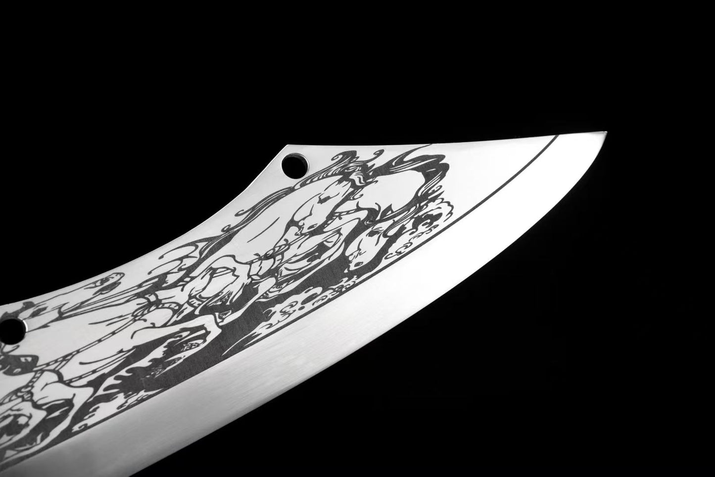 Domineering wide body broadsword 霸气大刀