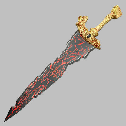 Black Sword (Stainless Steel) Blunt blade; unsharpened.
