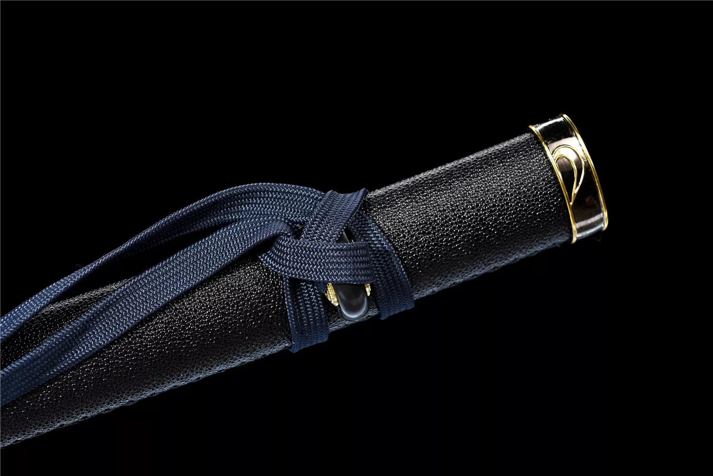 Yamato Katana, Devil May Cry 5 Vergil Sword, Full Tang Forged Manganese Steel Blackened Blade, High Game Restoration, Sharp Blade