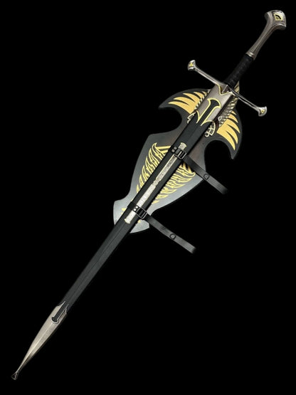 Narsil Holy Sword (Stainless Steel) — Blunt Blade (Unsharpened) — Wall Decoration Sword