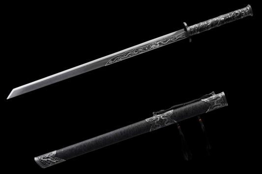 Roar of the Dragon in the Ink Sea (Forged High-Manganese Steel)墨海龙吟