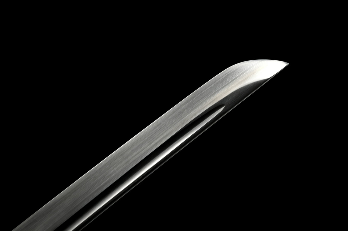 BLEACH Tensa Zangetsu Katana, Ichigo Kurosaki Replica Sword, Full Tang Forged 5160 Spring Steel Sharp Blade, All Black Samurai Sword with Solid Wood Scabbard for Collection Display