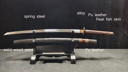 wind warrior (spring steel) is forged very sharply