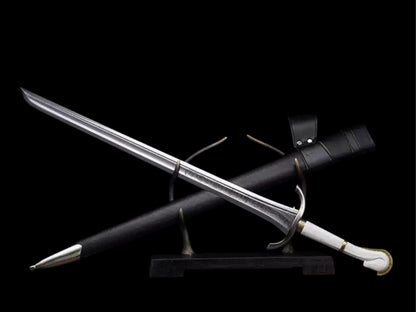 The Lord of the Rings: Halbrand's Sword - Elven Sword (Forged Pattern Steel)