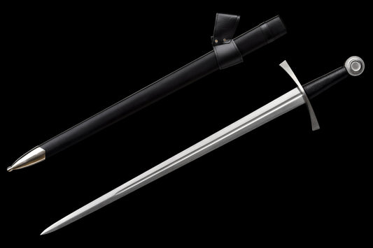One-Handed Viking Sword (Forged from 60Si2Mn Steel)
