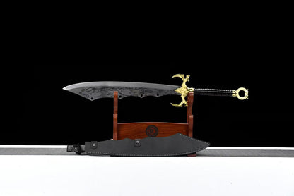 Domineering wide body broadsword 霸气大刀