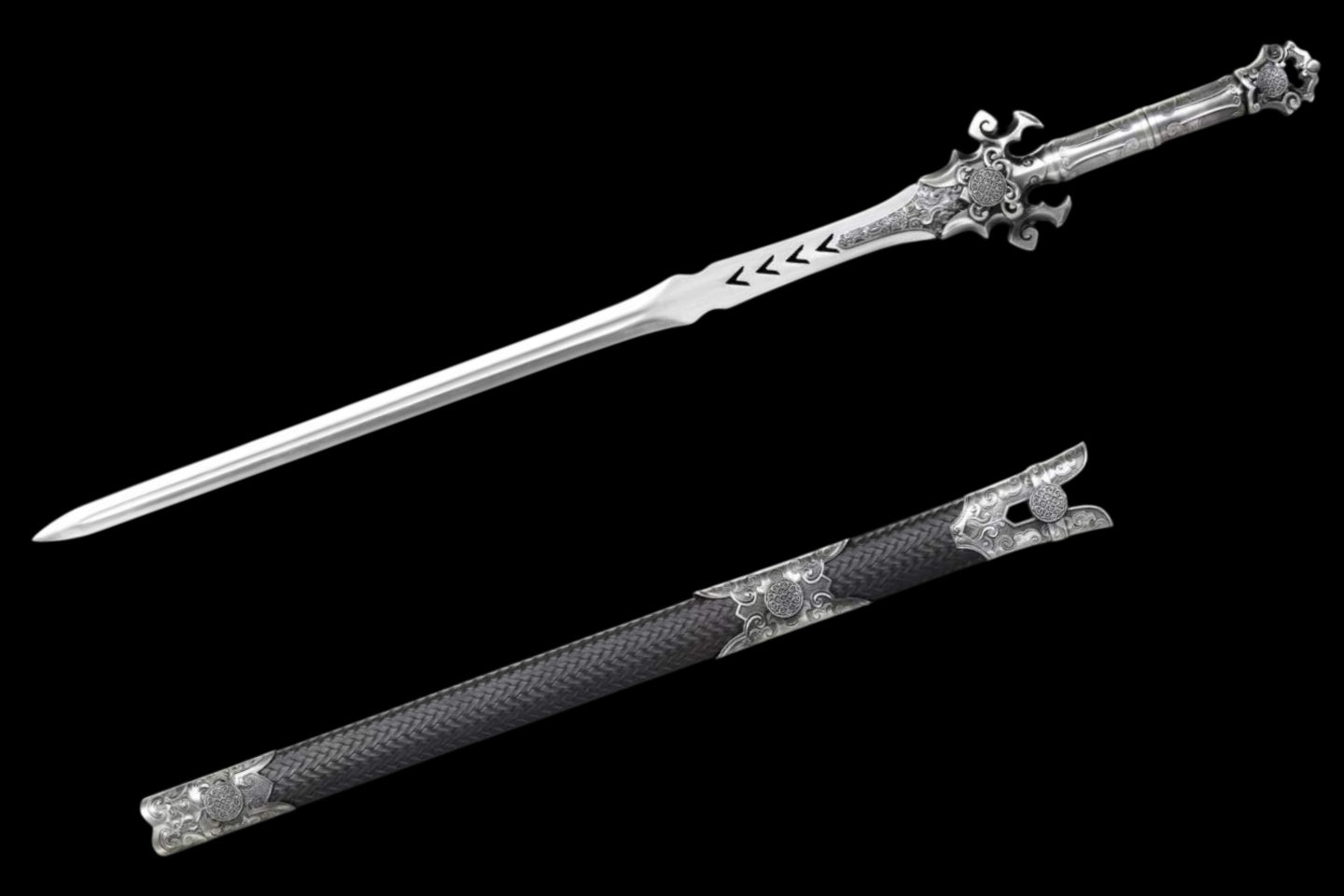 Demon Sword ~ Heaven Slayer (Forged from High Manganese Steel)天