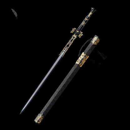 Han Sword — "The Venerable" (Forged Manganese Steel)圣尊
