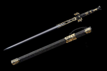 Han Sword — "The Venerable" (Forged Manganese Steel)圣尊