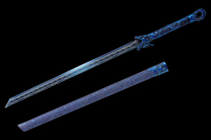 Imperial Blue (forged from high manganese steel)帝青