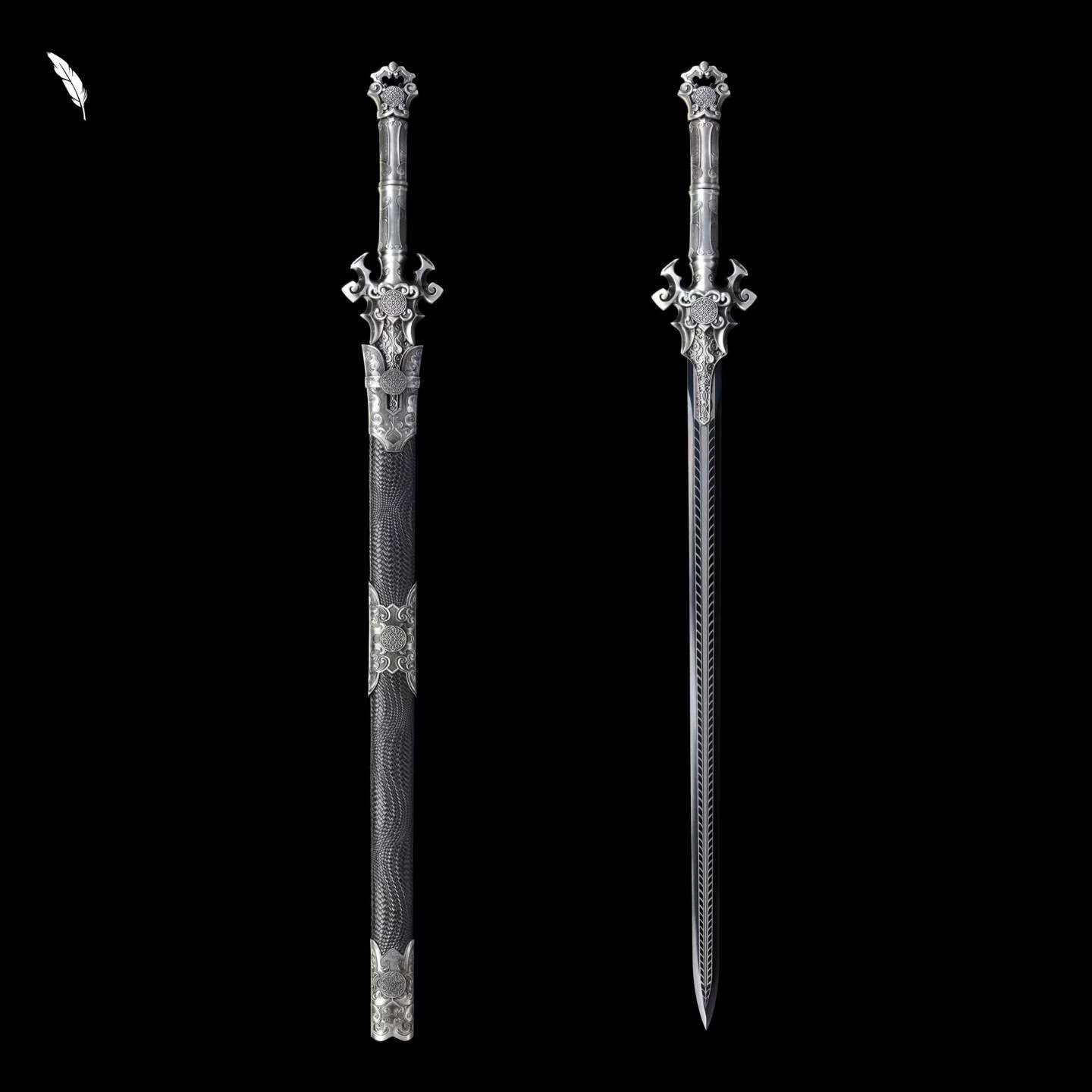 Demon Sword ~ Soul Tempering (Forged from High Manganese Steel)淬魂