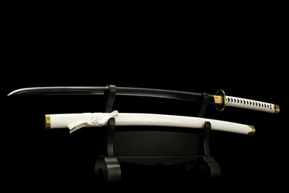 Wado Ichimonji Katana, One Piece Roronoa Zoro Sword, Full Tang 1095 High Carbon Steel Forged Sharp Blade