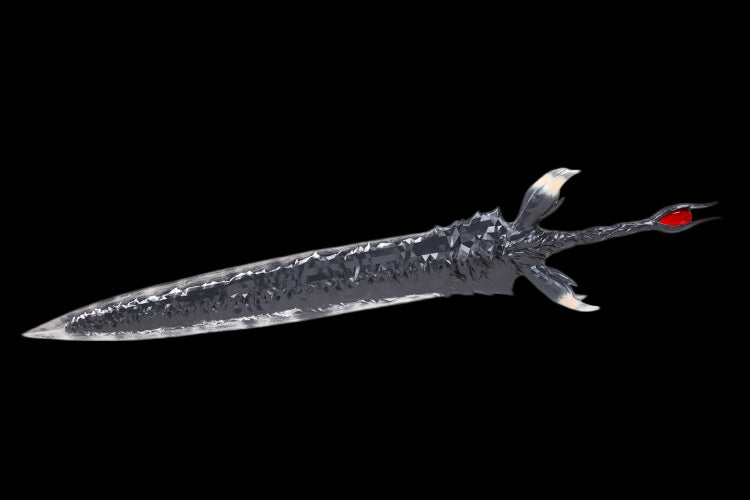 （2.9KG）Devil May Cry 5 Dante's Devil Sword (Resin) — Blunt Blade (Unsharpened)