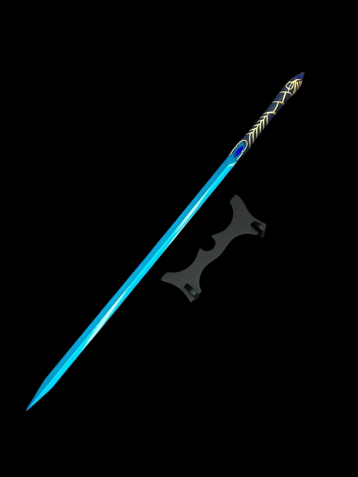 Blue Phoenix (Stainless Steel) — Blunt Blade (Unsharpened)