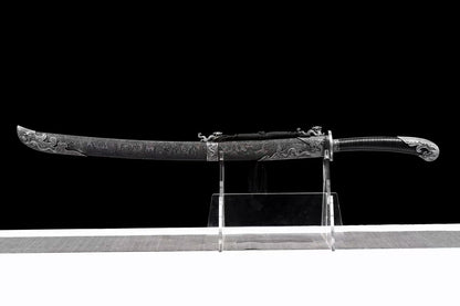 Waist knife dragon knife游龙雁翎刀二代