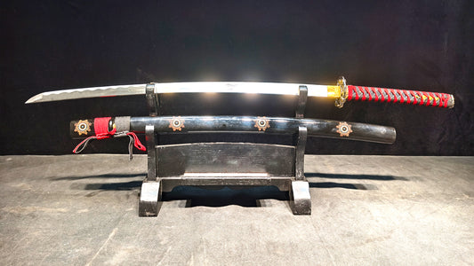 red devil(spring steel forged) very sharp,katana