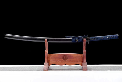 black moon（Spring steel forging process, high-temperature baking paint and baking blue）katana