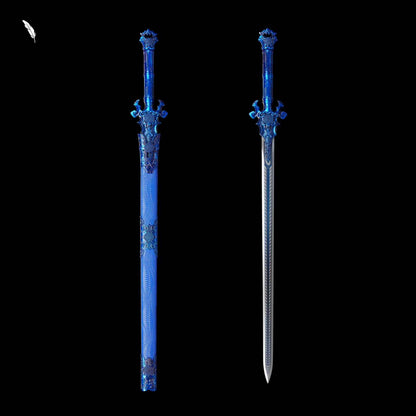 Demon Sword ~ Azure (Forged from High Manganese Steel)幽蓝