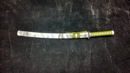 T10 forging process, burnt blade, hand carved dragon（A9）katana,Wakizashi