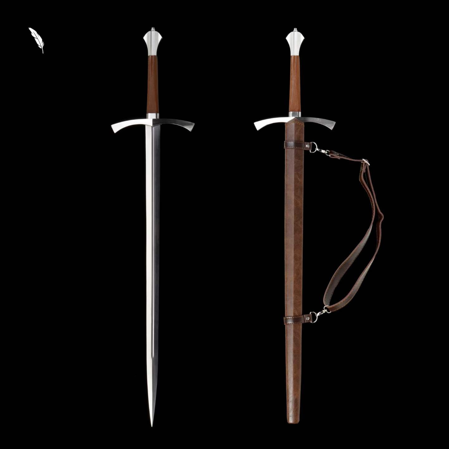 Tear Sword One-Handed Sword (Forged from High Manganese Steel)