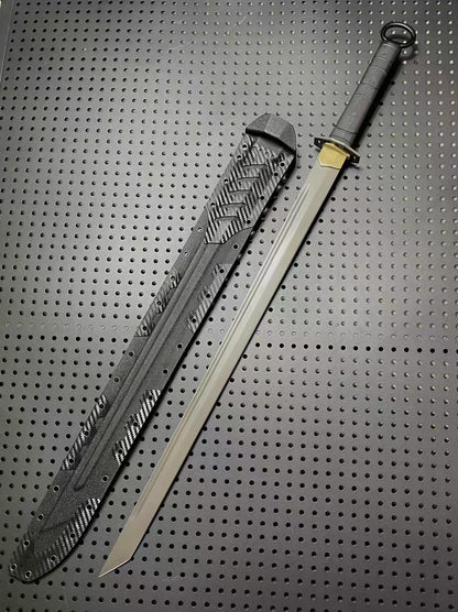 Tactical ring hand real knife
