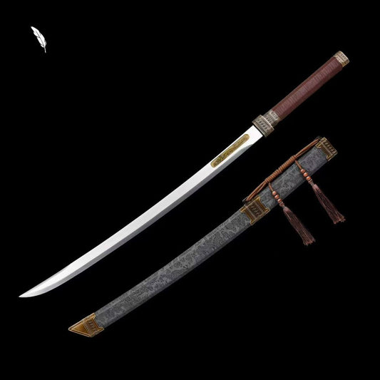 Anime God-Slaying Star Blade  Curved God-Slaying Blade - Red Soul赤魂