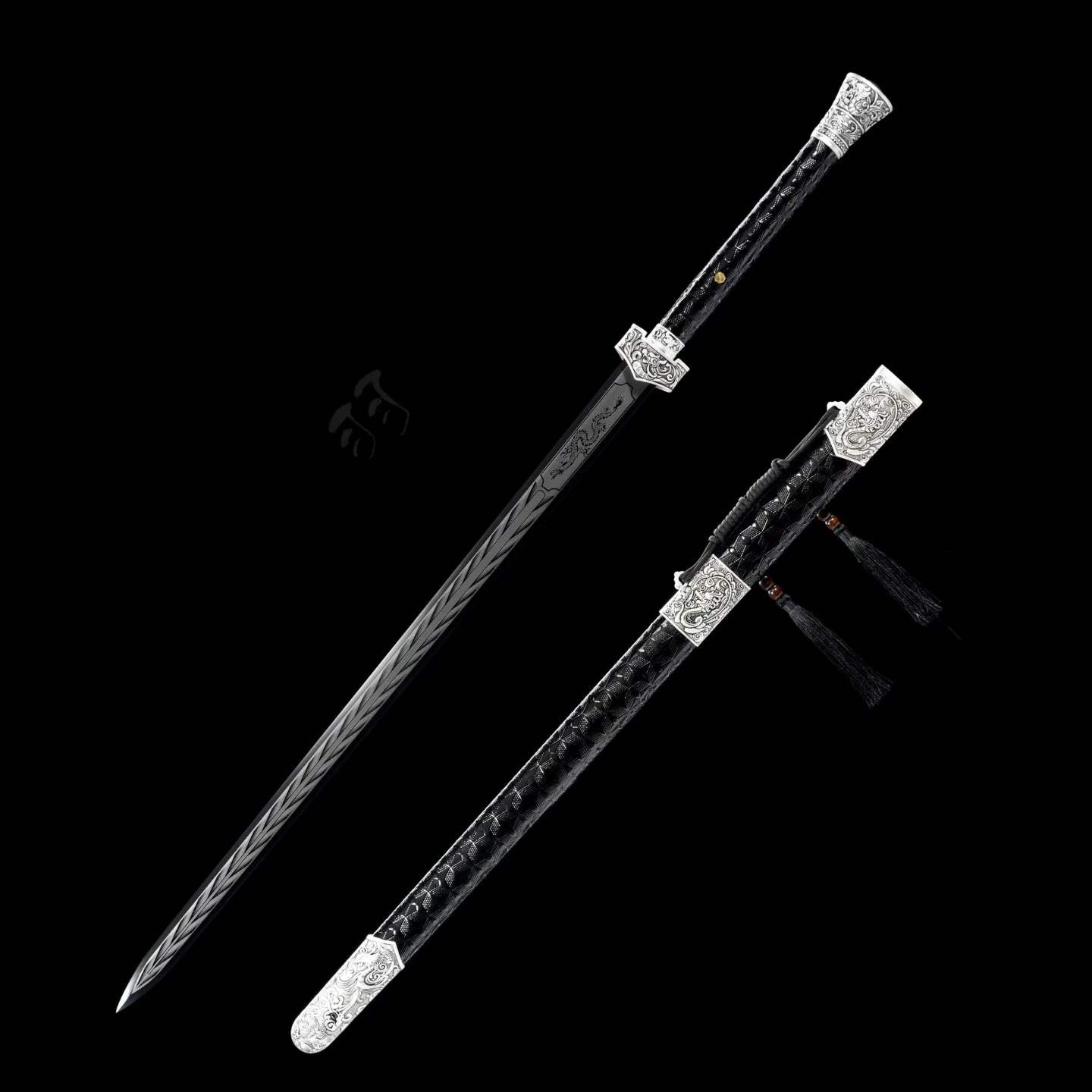 Dragon and Phoenix Sword (Forged Manganese Steel) 龍凤